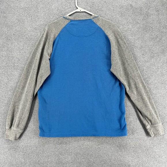 US Polo Assn‎ Sweater Mens Size M Blue Gray Pullover Crew-Neck Knit long sleeve - Picture 2 of 12